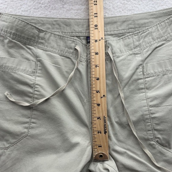 Patagonia Mandala Shorts Womens 12 36x5 9" Rise Drawstring Hiking Outdoors Tan - Picture 6 of 11